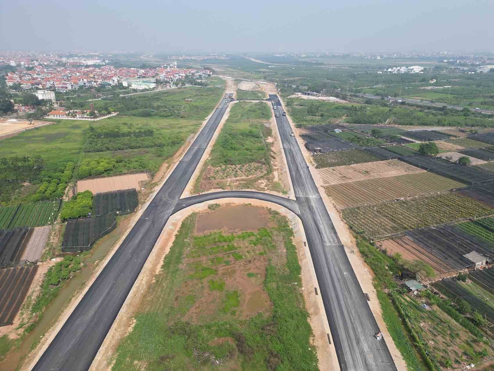Đường Vành đai 4 Hà Nội Hoàn thành đường song hành trong quý 2/2026