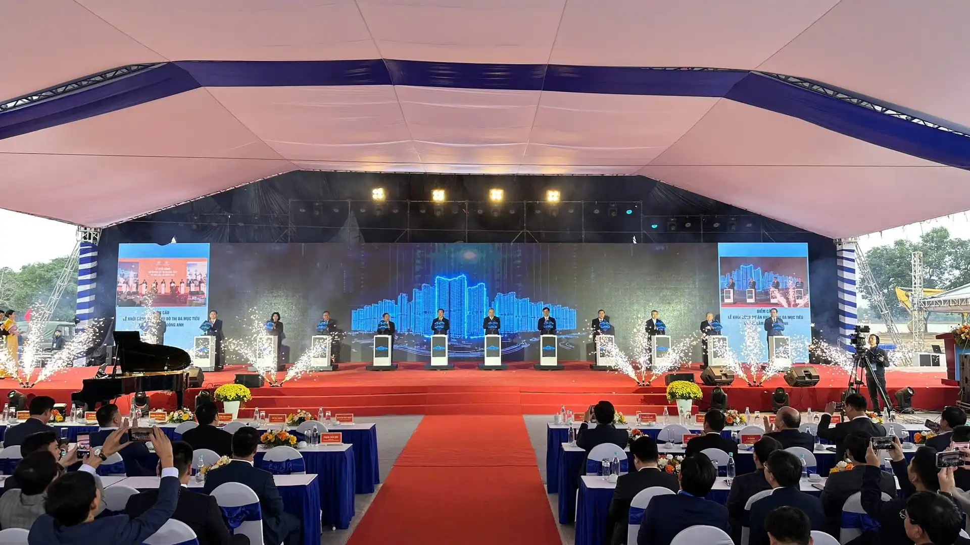 The Grand Riveria được lựa chọn là dự án hạt nhân, giữ vai trò tổ chức không gian phát triển phía Đông Thủ đô.
