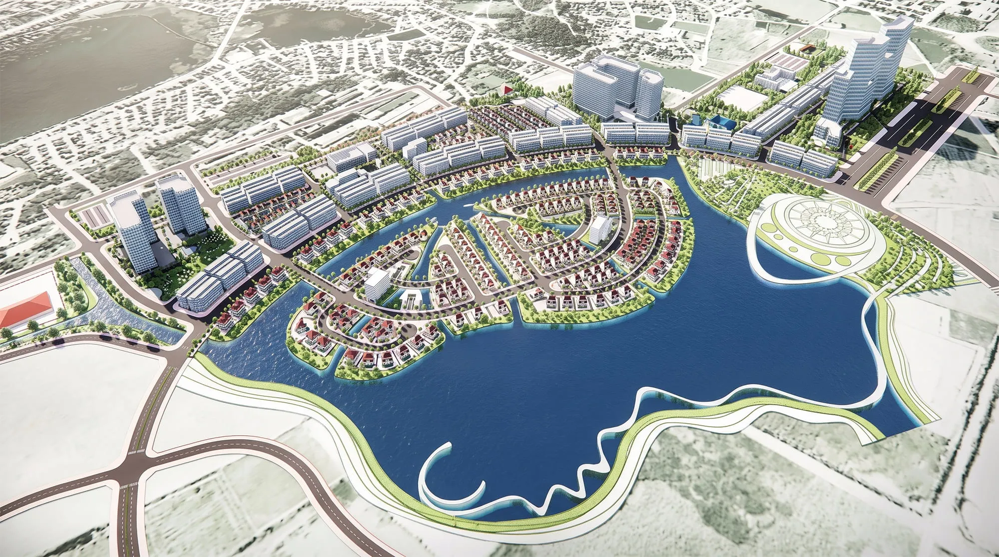 Phân khu A1 tại Vinhomes King Park Phân khu A1 tại Vinhomes King Park